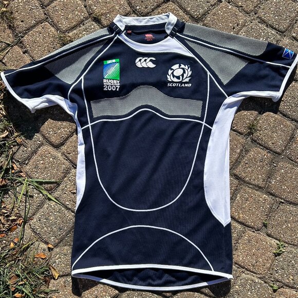Vintage Player Version Scotland Rugby World Cup 2007 Jersey Sz XL - Picture 1 of 8